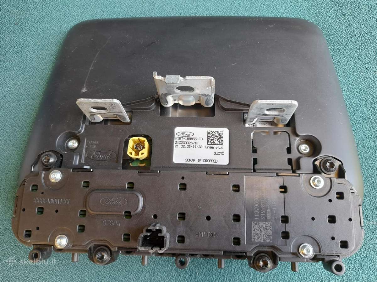 Ford fiesta, focus ir transit multimedijos ekranas - nuotraukos Nr. 3