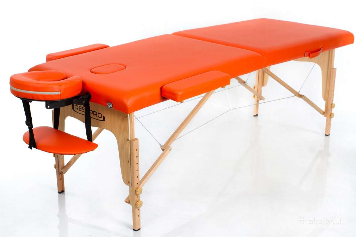Restpro® Classic-2 Orange sulankstomas masažo stal