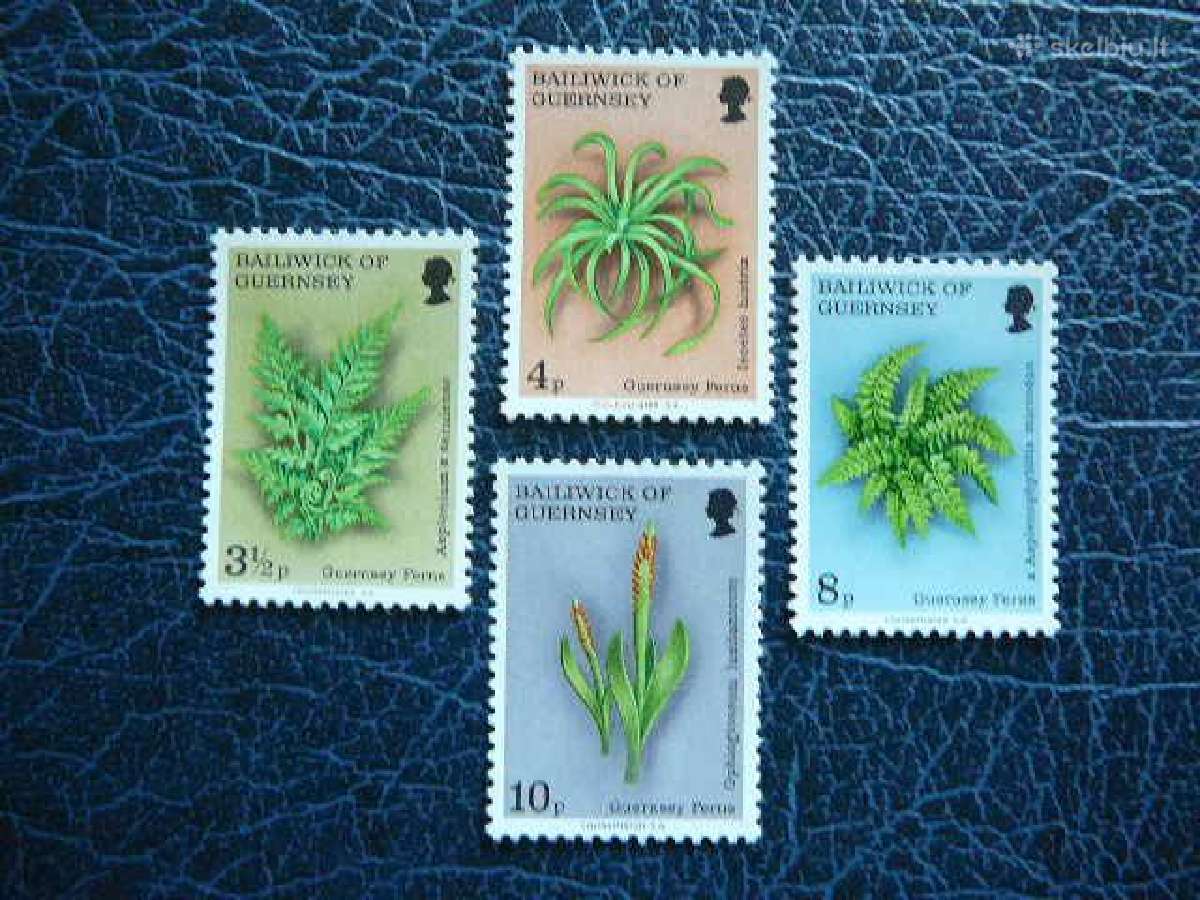 Augalai Flora Guernsey (UK) 1975 grs114
