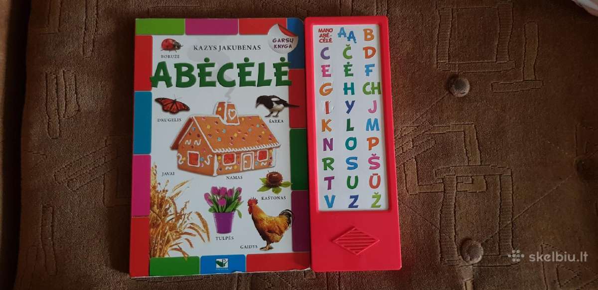 Abėcėlė. Garsų knyga. Kazys Jakubėnas - Skelbiu.lt