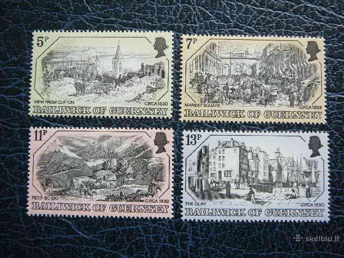 Uostas Vaizdai Guernsey (UK) 1978 grs157