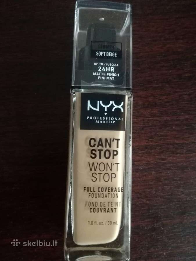 Nyx Cant Stop Wont Stop pudra nauja