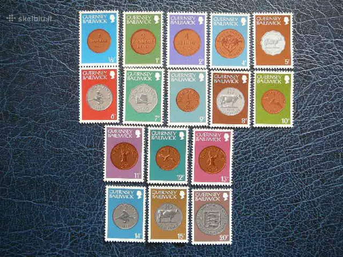 Monetos Pinigai Guernsey (UK) 1979 grs173