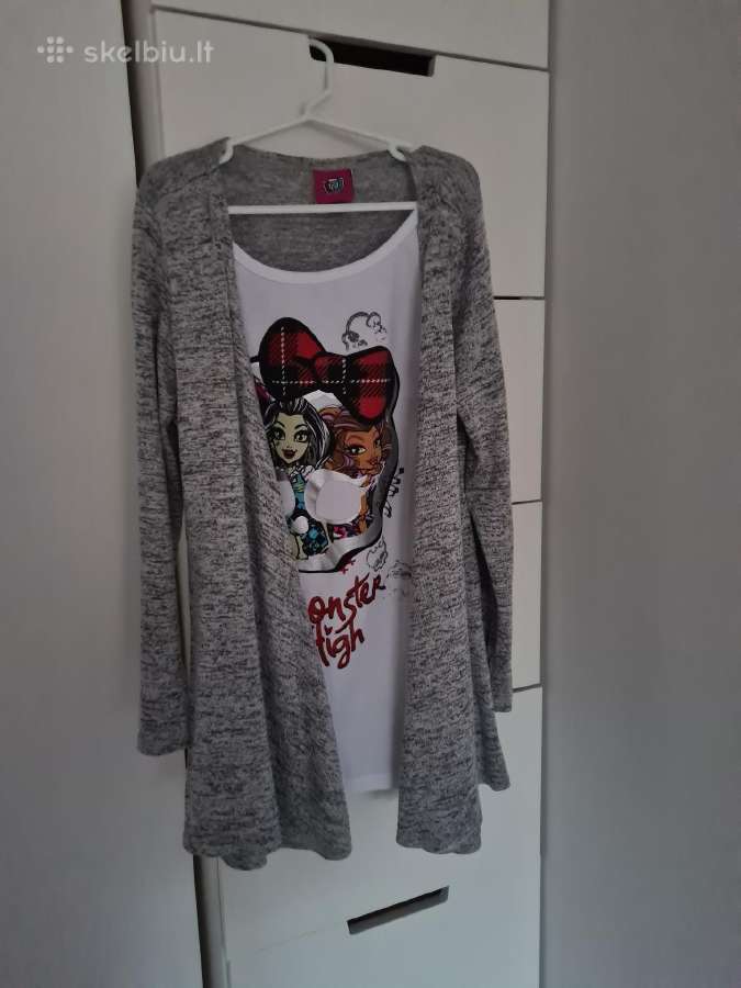Monster High kostiumėlis, megztinukas ir kelnės