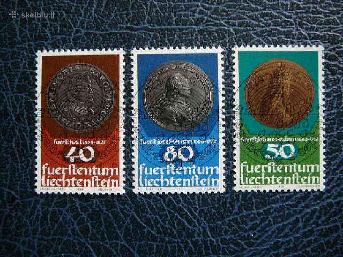 Monetos Medaliai Lichtensteinas 1978 lc710