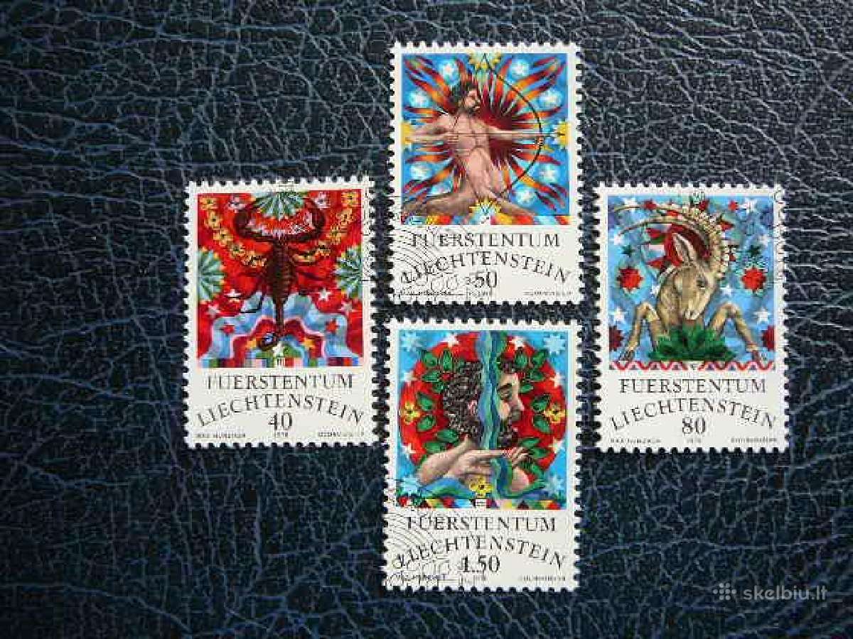 Zodiako zenklai Lichtensteinas 1978 lc713