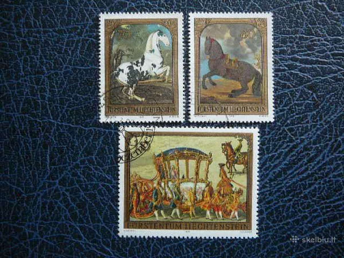 Daile Arkliai Lichtensteinas 1978 lc717