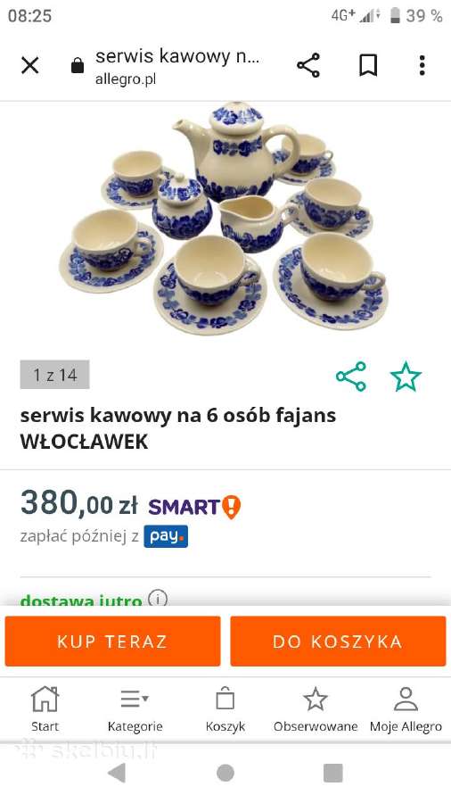 Arbatos servizas włocławek - nuotraukos Nr. 6