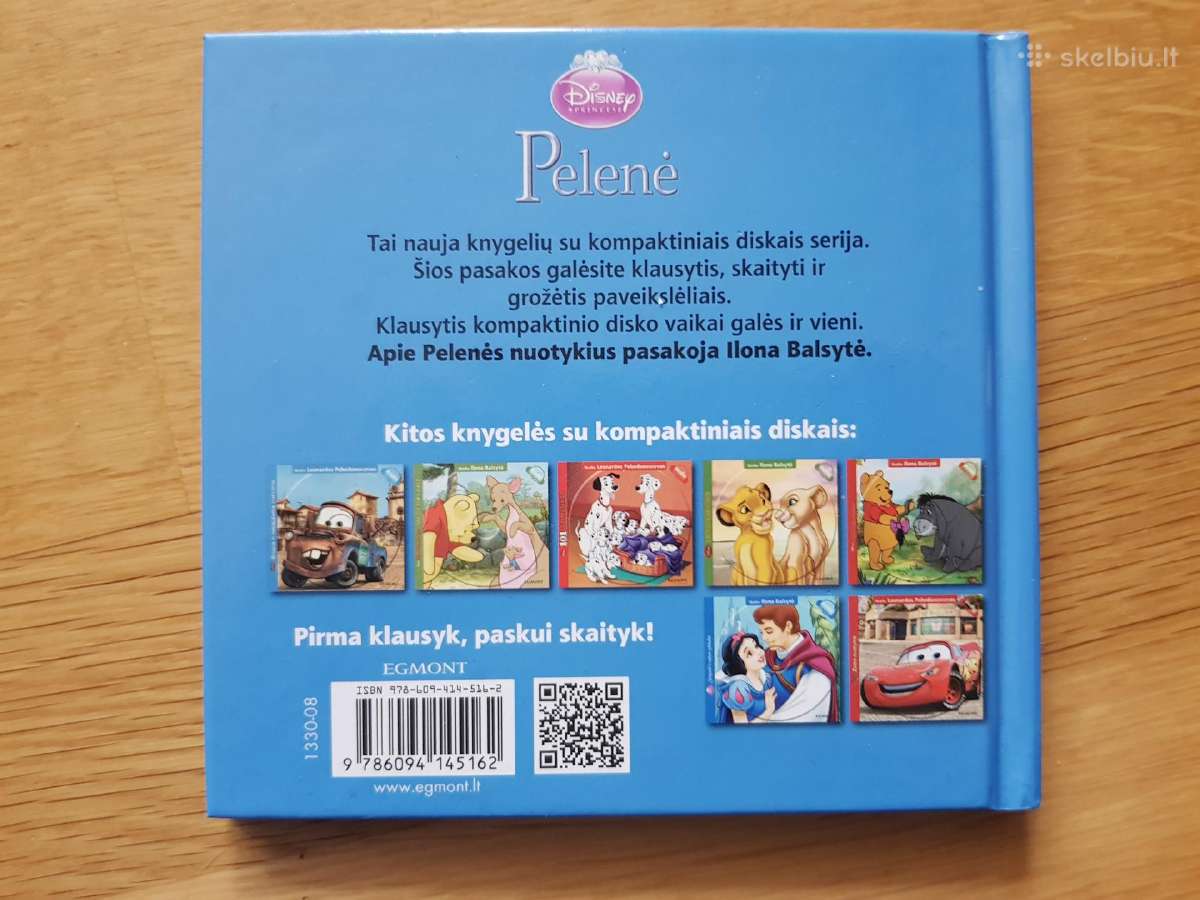 Knyga su CD "Pelenė" - nuotraukos Nr. 2