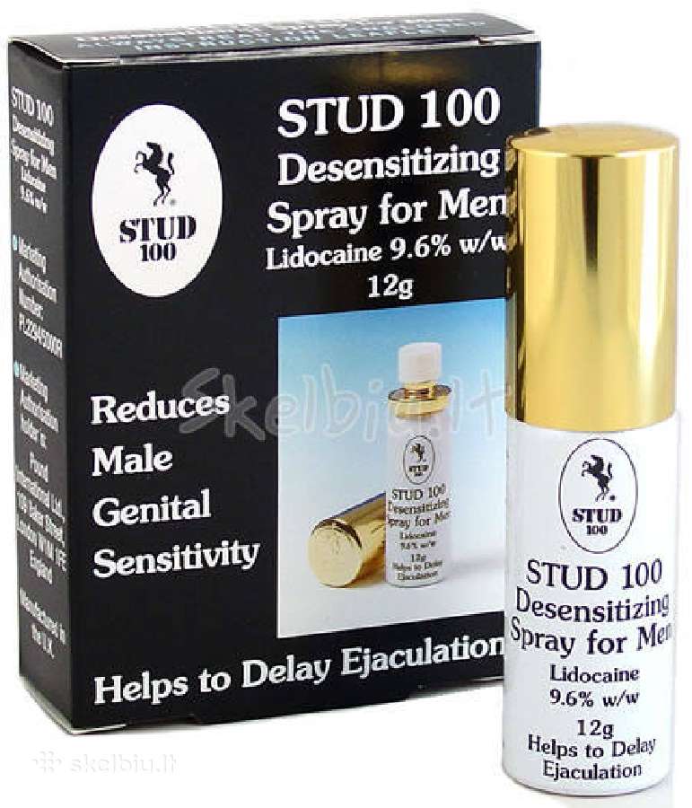 Stud 100 uždelsėjas - atitolina ejakuliaciją !