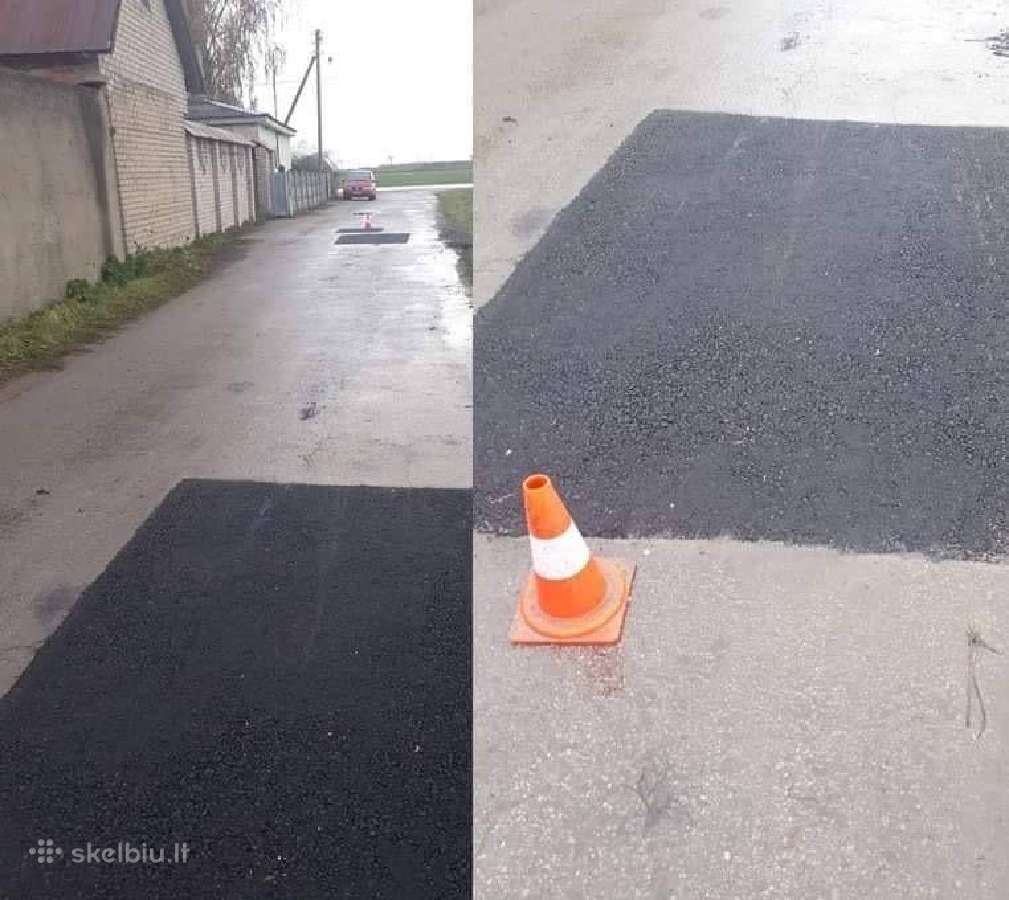 Asfaltavimo darbai Klaipėdoje - nuotraukos Nr. 6