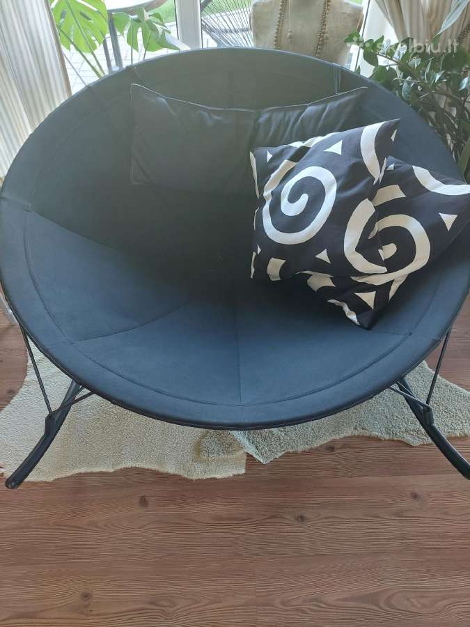 Parduodamas Ikea supamas šezlongas