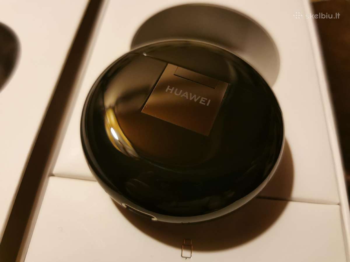 Ausinės Huawei Freebuds 3 Black - nuotraukos Nr. 4