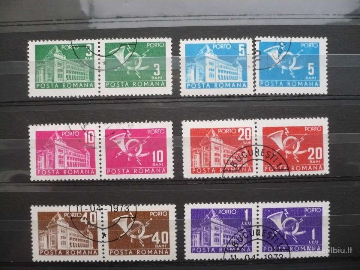 1970 m. paštas ir telekomunikacijos II (dvyniai)