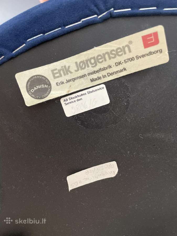 Erik Jorgensen firminis daniskas fotelis - nuotraukos Nr. 5