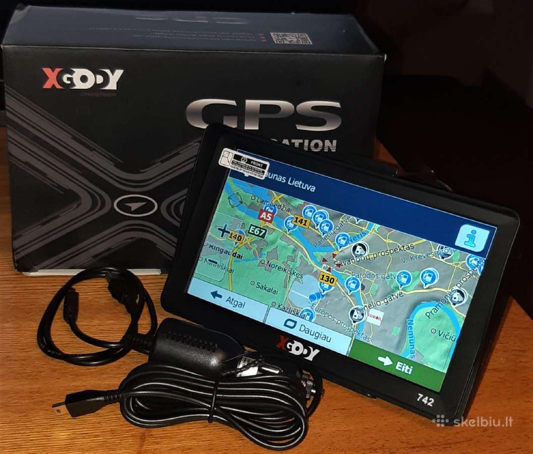 GPS Navigacija Xgody 7" colių. - nuotraukos Nr. 6
