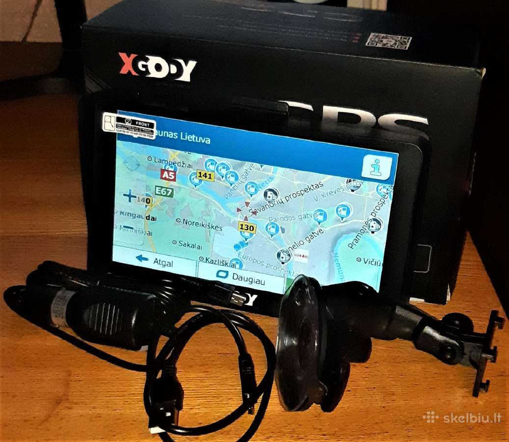 GPS Navigacija Xgody 7" colių. - nuotraukos Nr. 10