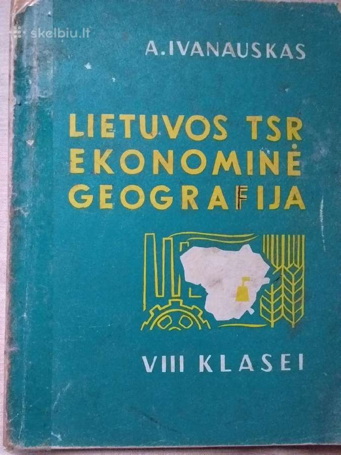 Seni ekonominės geografijos vadovėliai - nuotraukos Nr. 4