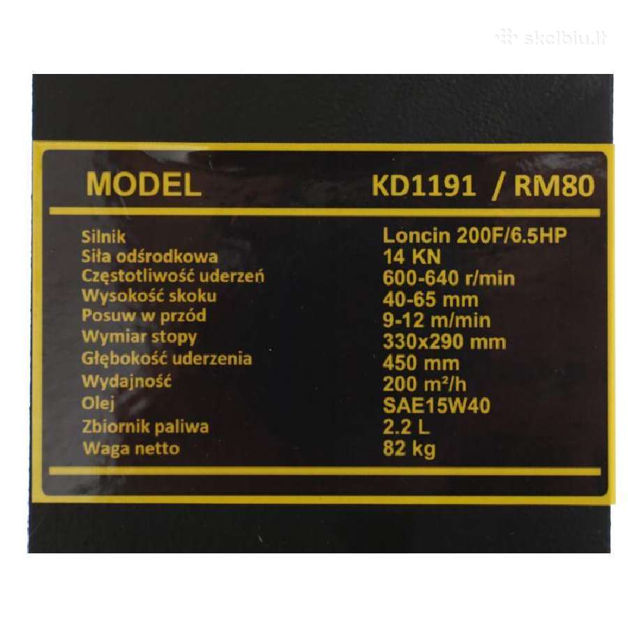 Sutankintuvas -Vibrokoja Kraft & Dele Kd11910 - nuotraukos Nr. 5