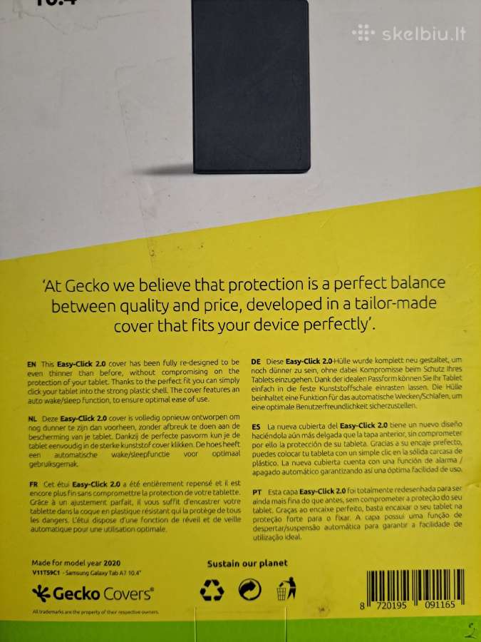 Samsung Galaxy Tab A7 plansetes deklas naujas - nuotraukos Nr. 4