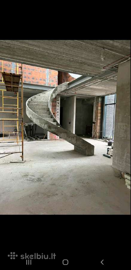 Laiptu betonavimas