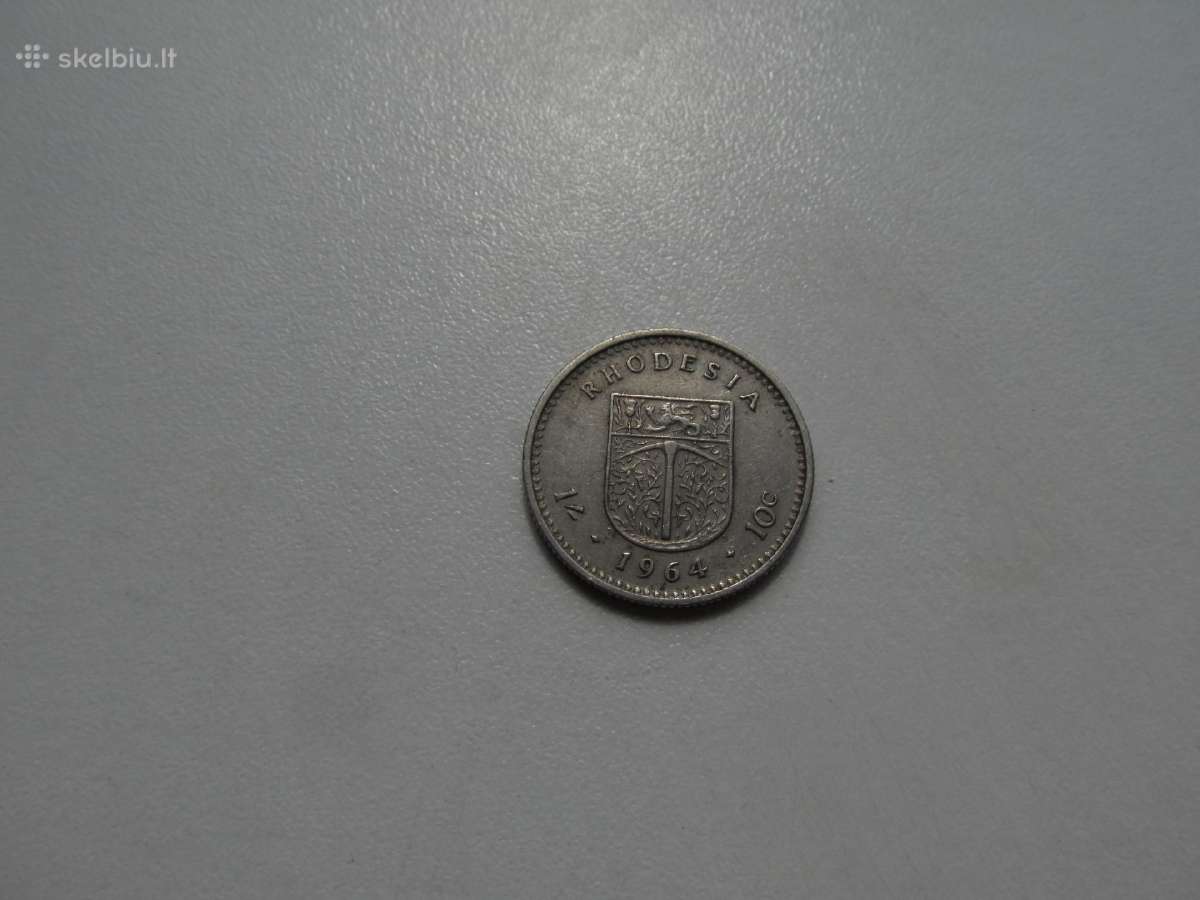 1 shiling / 10 cents , Rodezija , 1964