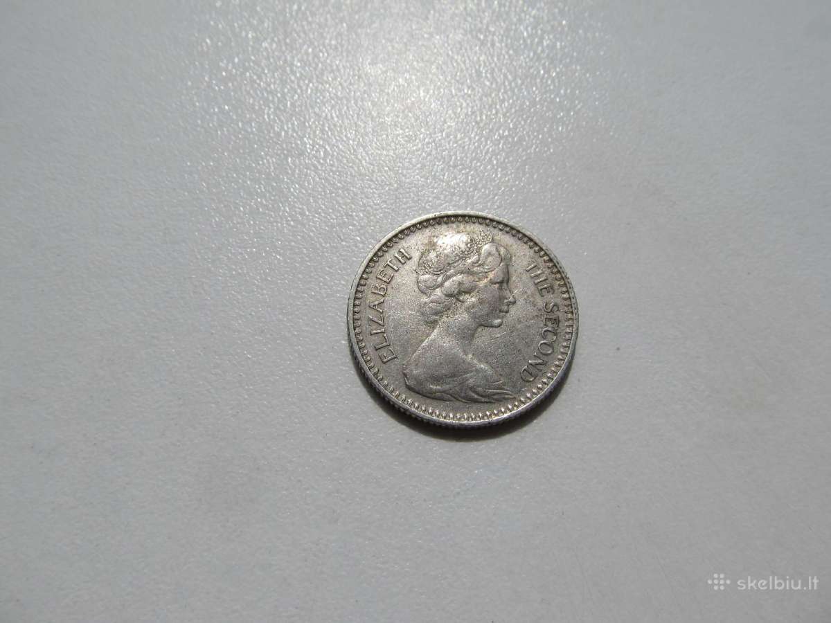 1 shiling / 10 cents , Rodezija , 1964 - nuotraukos Nr. 2