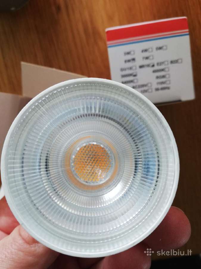 LED lemputės mr16 6w 3000k - nuotraukos Nr. 3