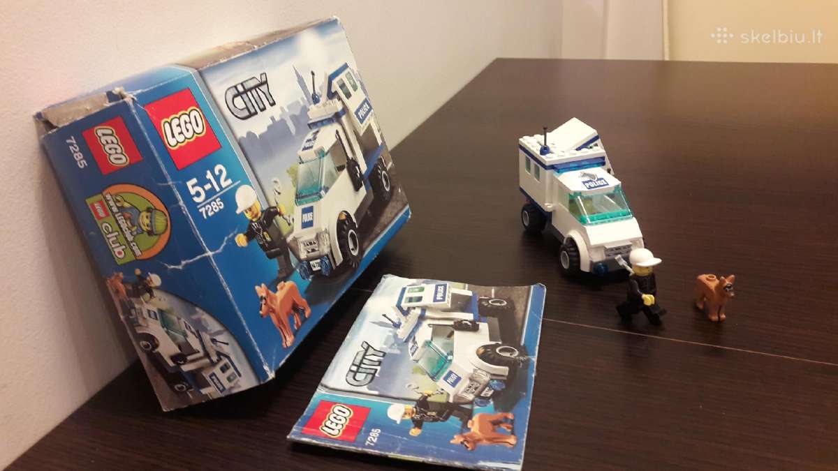 Parduodamas Lego City 7285 Police Dog Unit - nuotraukos Nr. 4