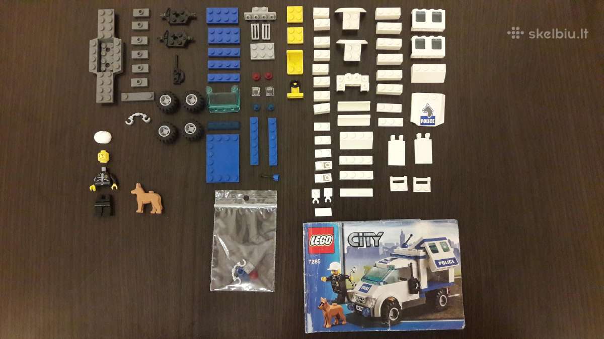 Parduodamas Lego City 7285 Police Dog Unit - nuotraukos Nr. 5