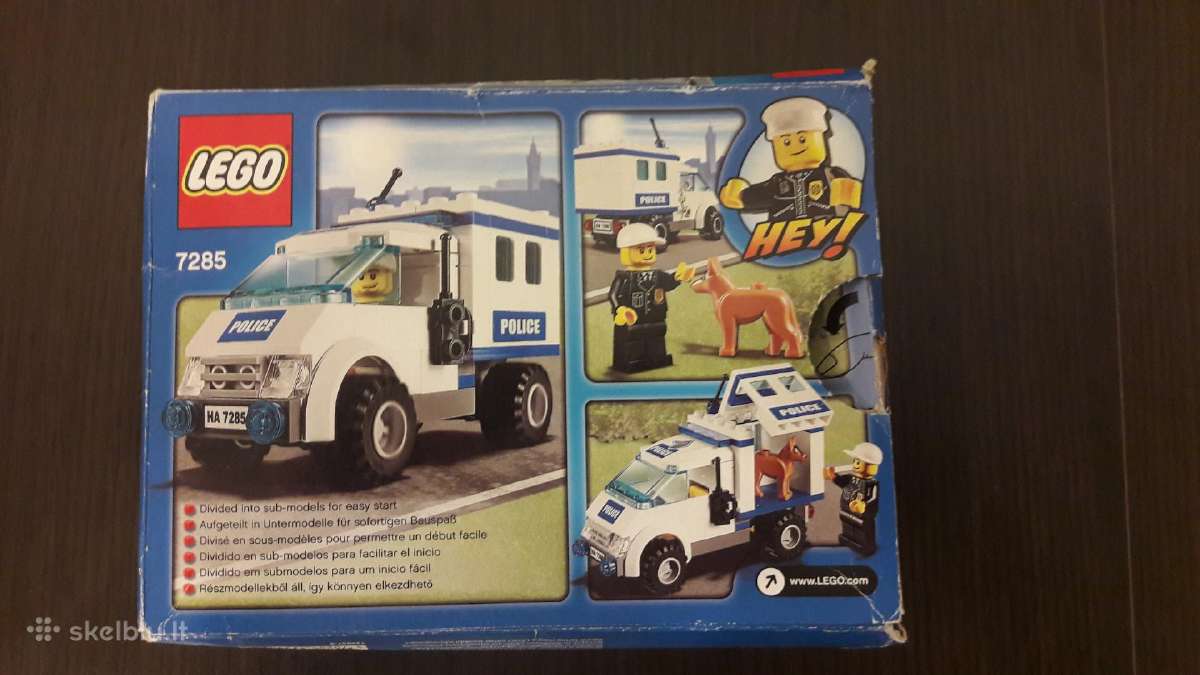 Parduodamas Lego City 7285 Police Dog Unit - nuotraukos Nr. 10