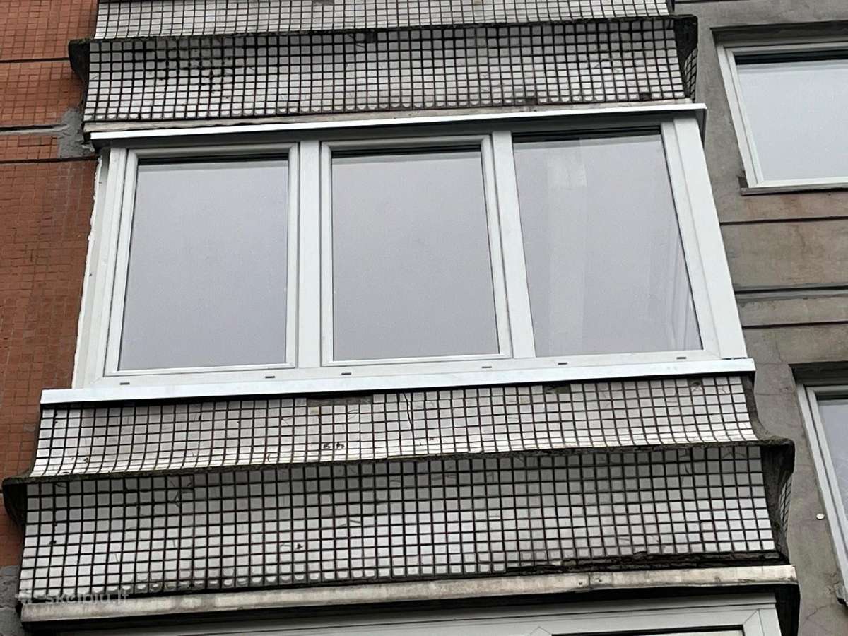 Plastikiniai langai balkonu stiklinimas Klaipėda - nuotraukos Nr. 26