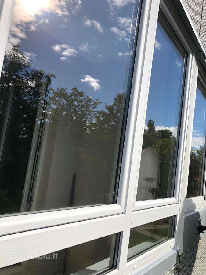 Plastikiniai langai balkonu stiklinimas Klaipėda - nuotraukos Nr. 27