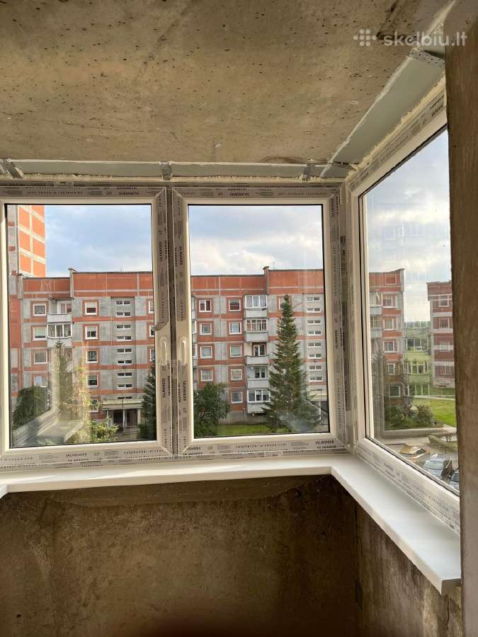 Plastikiniai langai balkonu stiklinimas Klaipėda - nuotraukos Nr. 16