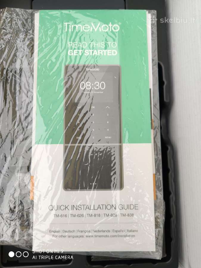 Įeigos sistema Safescan Timemoto Tm-616 - nuotraukos Nr. 8