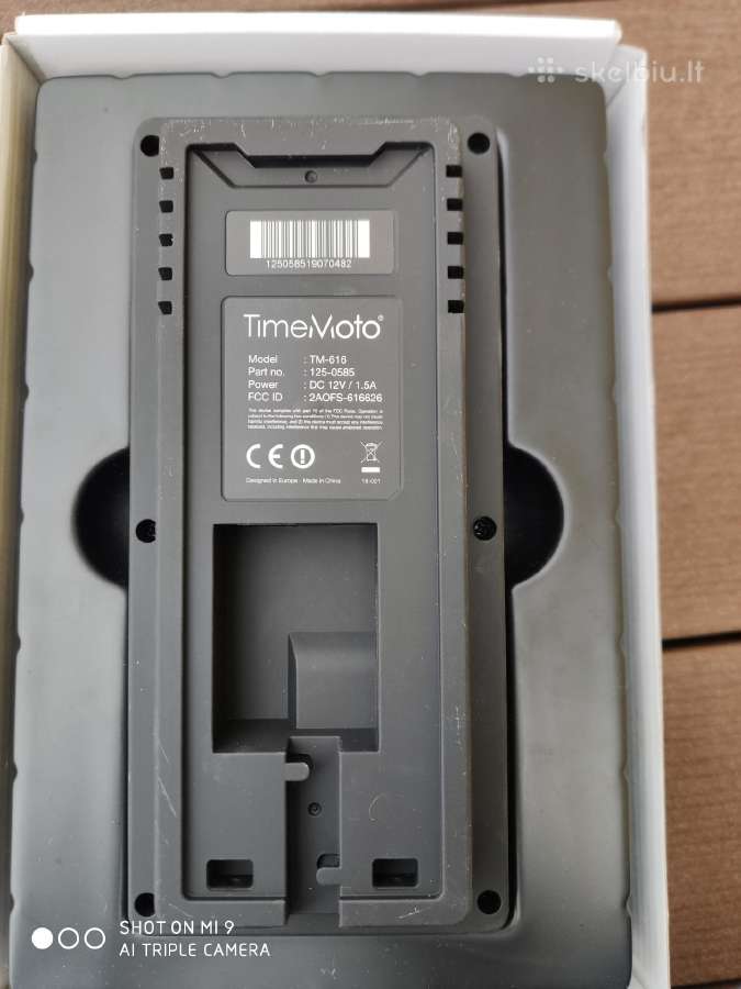 Įeigos sistema Safescan Timemoto Tm-616 - nuotraukos Nr. 3
