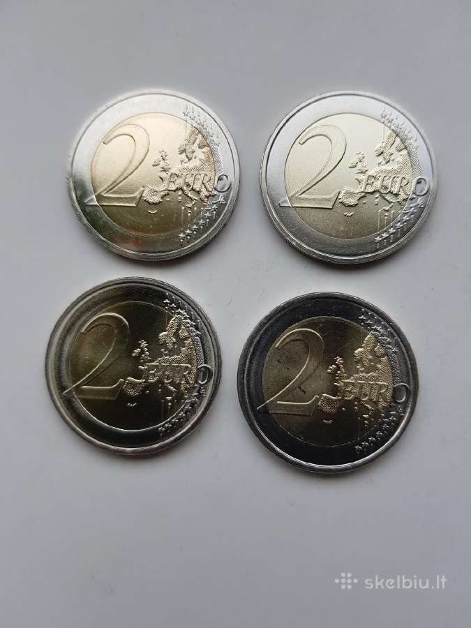 Vokietija 2€ monetos Unc - nuotraukos Nr. 2