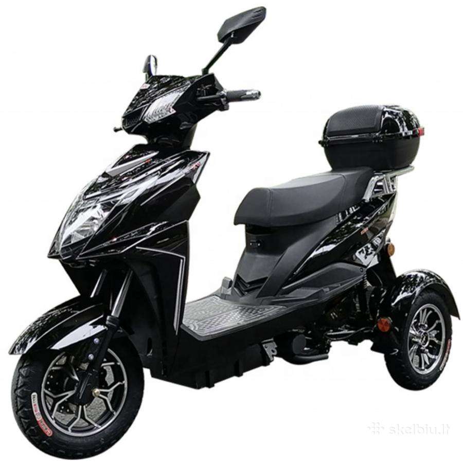 Elektrinis triratis motoroleris triraciai - nuotraukos Nr. 5