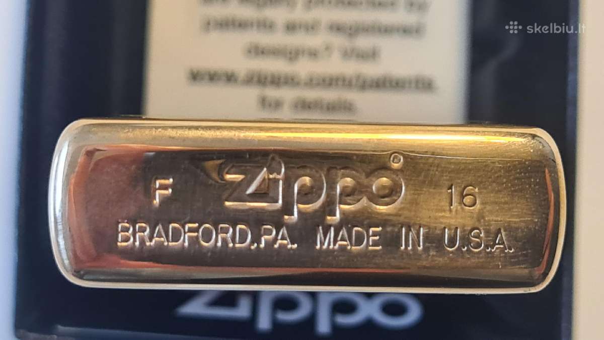 Originalus ir naujas Zippo žiebtuvėlis - nuotraukos Nr. 3