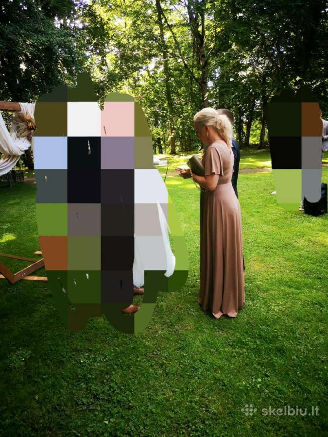 Proginė suknelė su skeltuku - nuotraukos Nr. 2