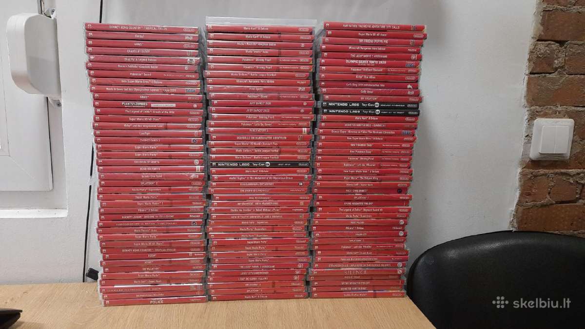 Nintendo Switch Žaidimai Klaipėda Liepų g.44