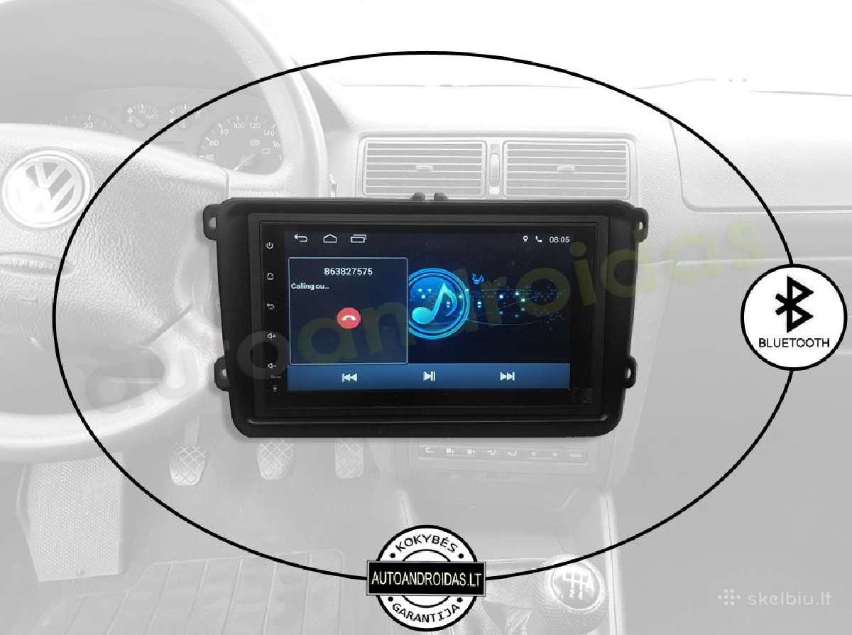 2din universali Android multimedia Usb/GPS/WiFi/7" - nuotraukos Nr. 5
