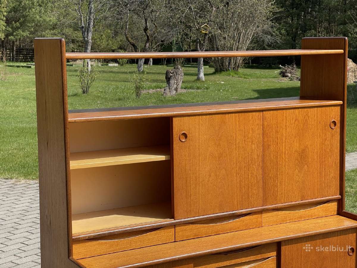 Mid-century bufetas,lentyna,spinteles - nuotraukos Nr. 7