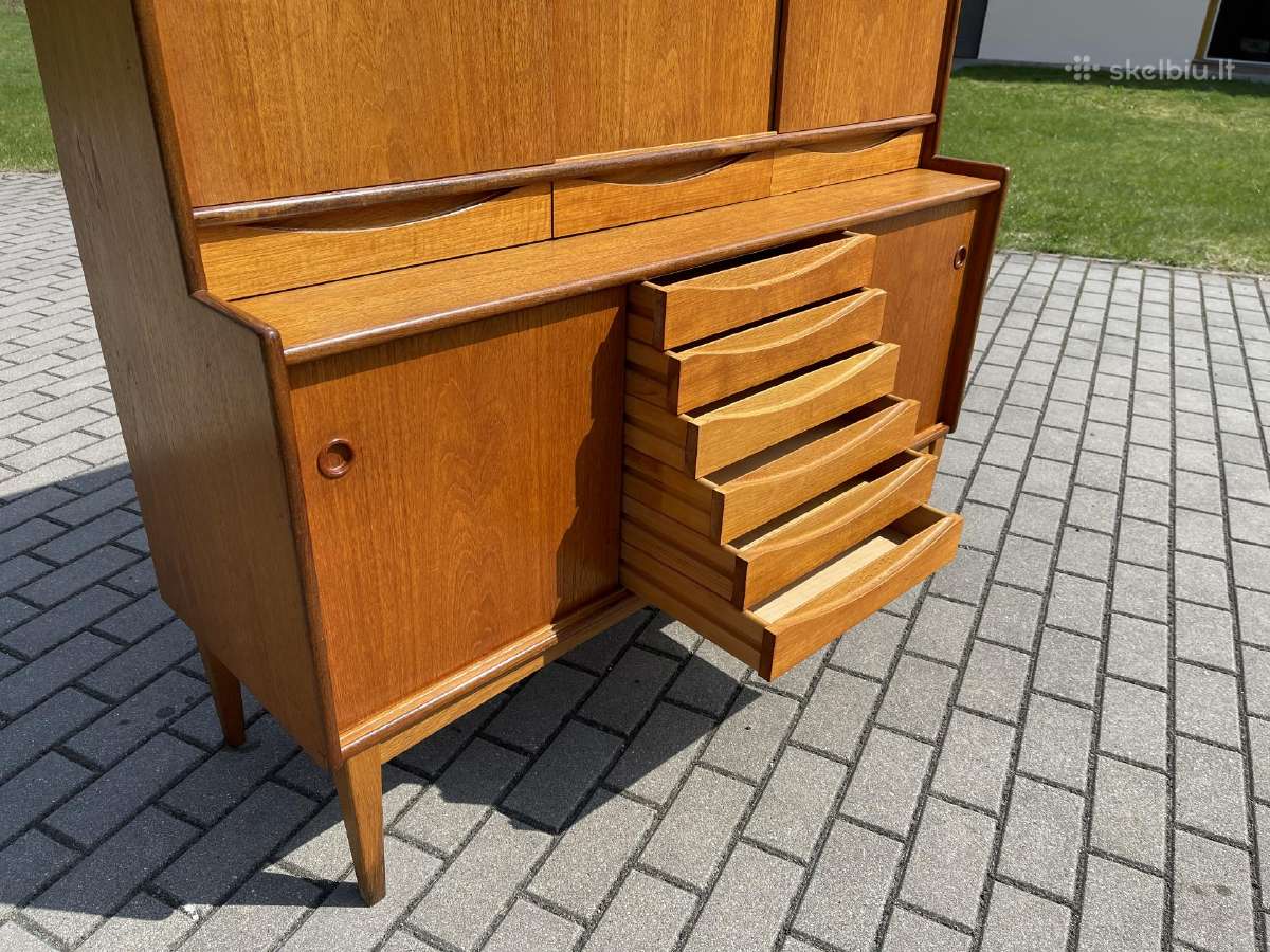 Mid-century bufetas,lentyna,spinteles - nuotraukos Nr. 2