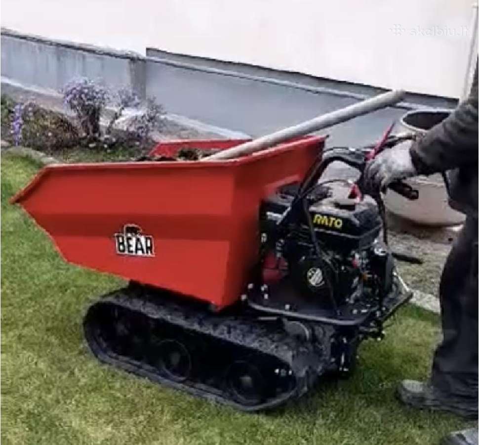 Mini ekskavatorius / Mini krautuvas / Mini dumper - nuotraukos Nr. 5