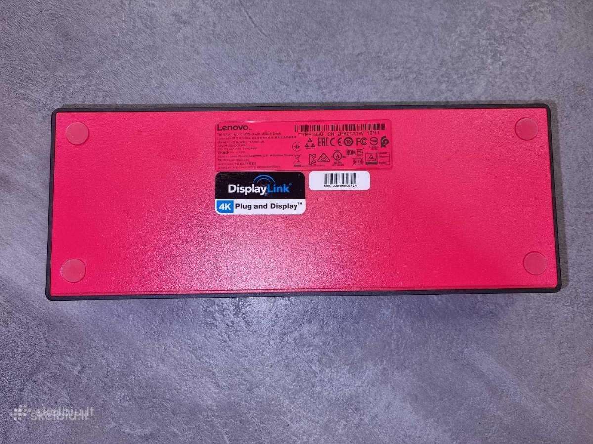 Lenovo Thinkpad Hybrid Usb-c docking station - nuotraukos Nr. 3
