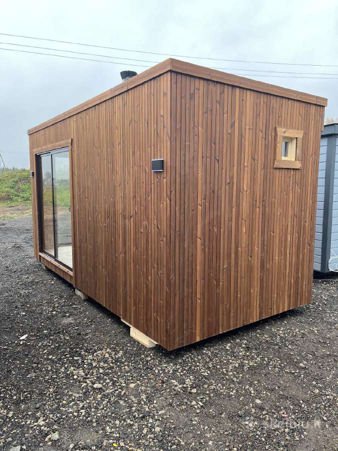 Akcija! Pirtis sauna 5x2.5 su termo mediena - nuotraukos Nr. 5