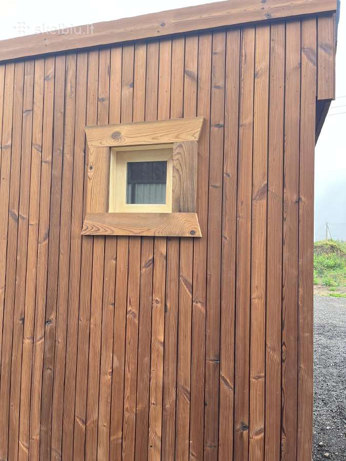 Akcija! Pirtis sauna 5x2.5 su termo mediena - nuotraukos Nr. 9