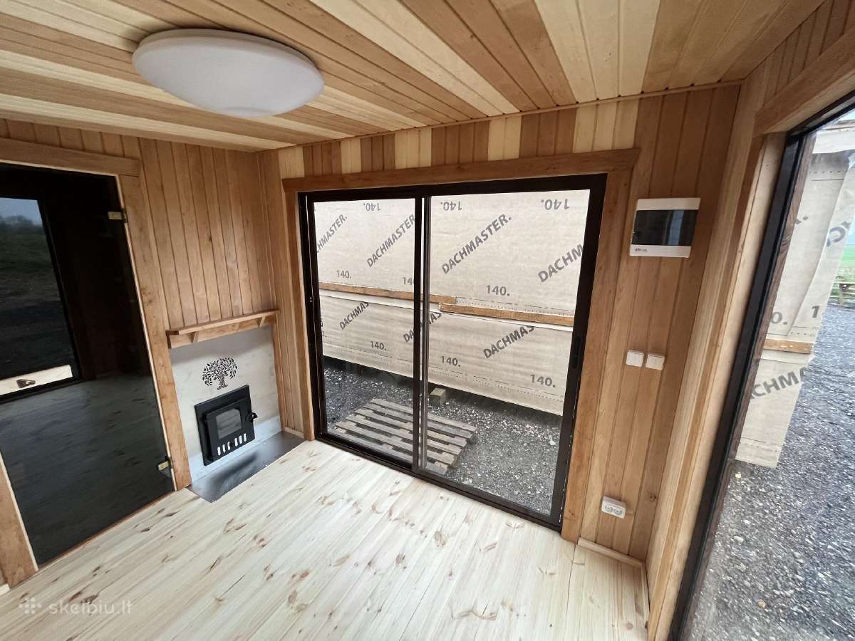 Akcija! Pirtis sauna 5x2.5 su termo mediena - nuotraukos Nr. 18