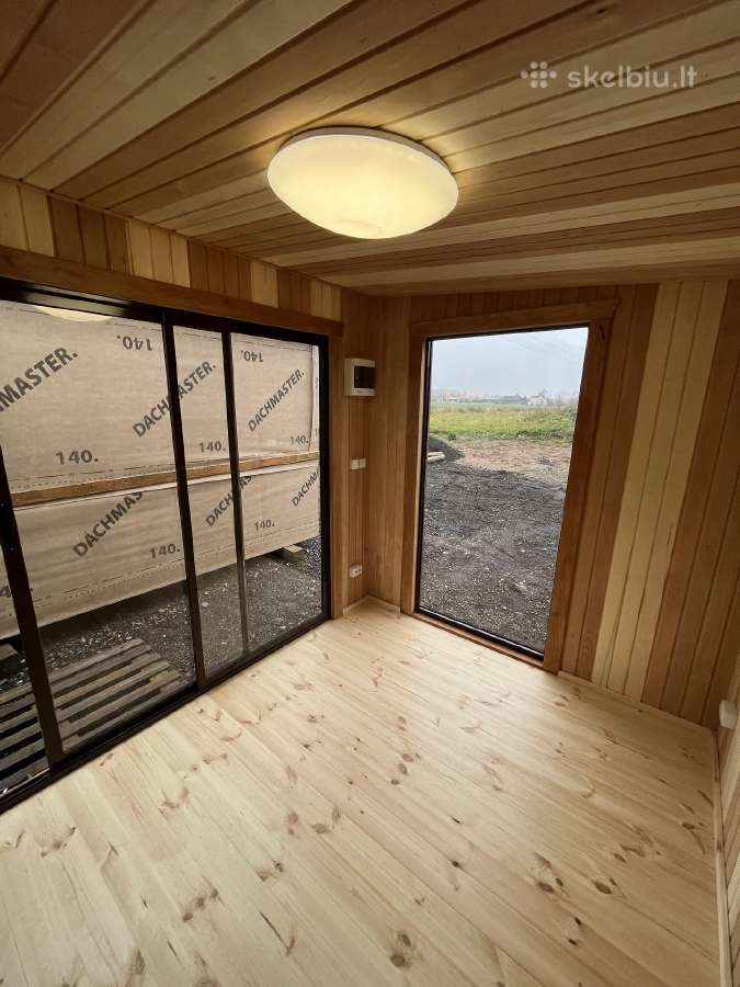 Akcija! Pirtis sauna 5x2.5 su termo mediena - nuotraukos Nr. 24